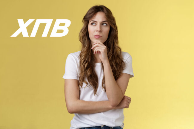 Thoughtful smart creative female freelancer trying solve puzzle making choice pondering decision touch chin thinking look away focused thinking deep stand yellow background